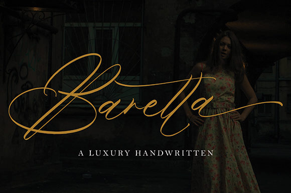 Baretta: A Magical Script Font