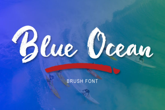 Blue Ocean Font for Creative Projects