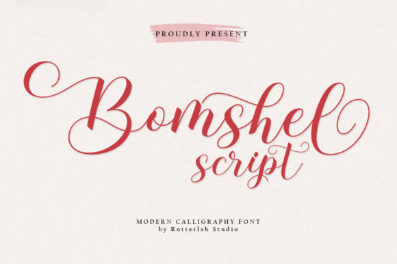 Bomshel Font: Elegant Script for Web Design