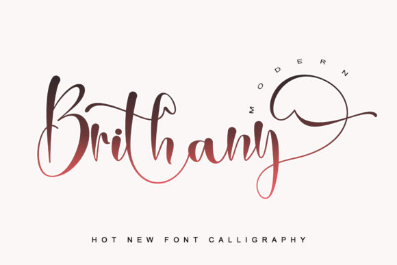 Brithany: A Stylish Font for Elegant Design