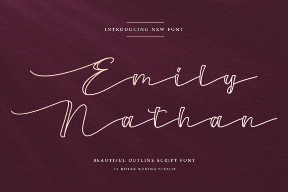 Emily Nathan Font for Business