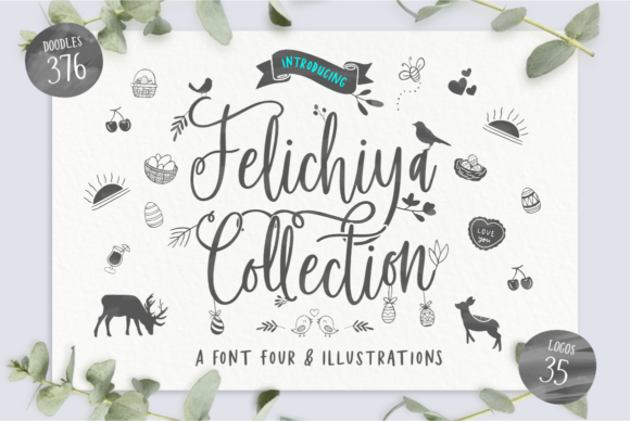 Felichiya Collection: A Stylish Font for Marketers