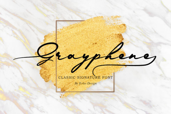 Grayphene: A Bold Script for Designers
