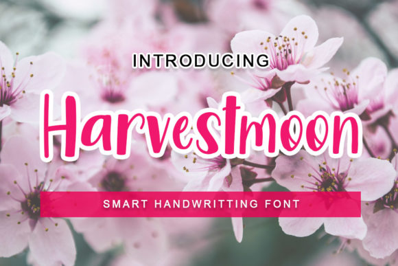 Harvestmoon Font: A Handwritten Touch