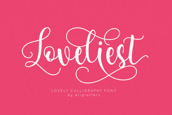 Loveliest Font: Elegant Script for Creative Projects