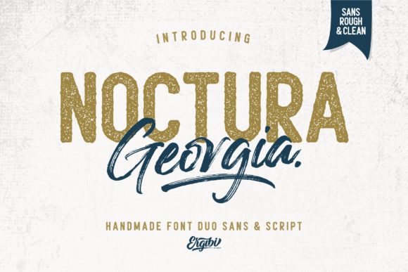 Noctura Georgia: A Stylish Font for Editorial Design