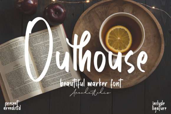 Outhouse Font: Timeless Handwritten Style