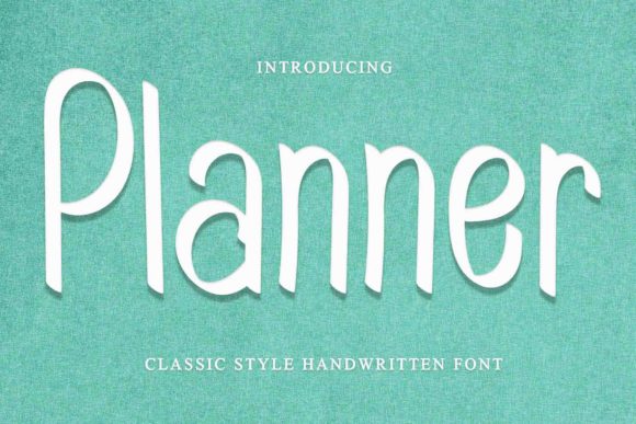 Planner Font Review