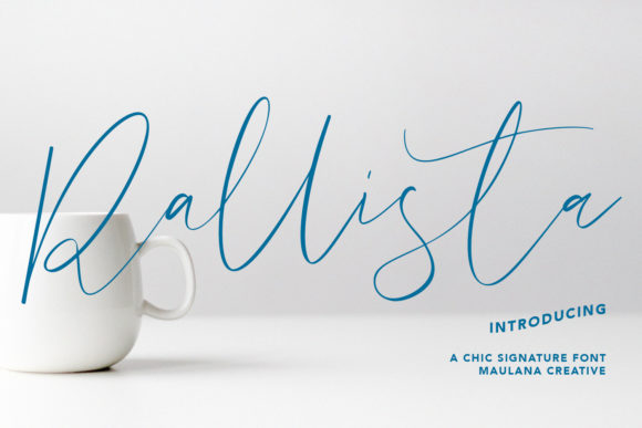 Rallista: A Stylish Script Font