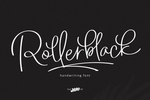 Rollerblack Font for Web Design
