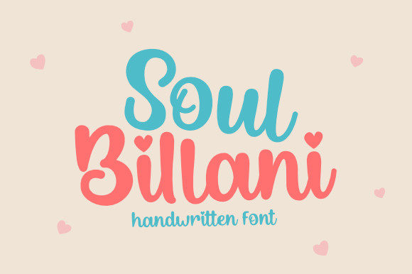 Soul Billani: Elegant Script Font