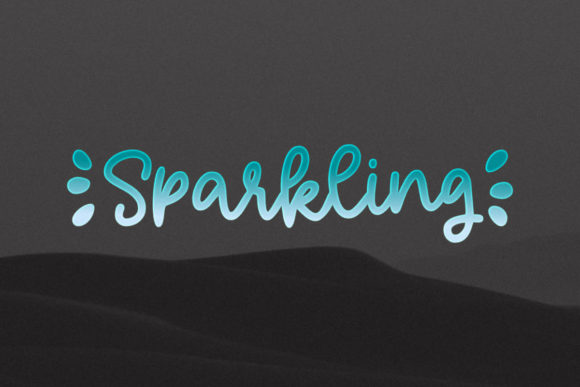 Sparkling: A Sweet Handwritten Font