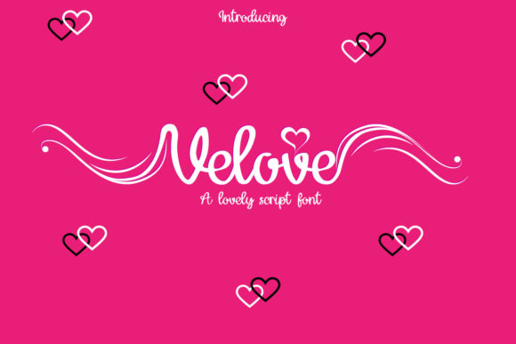 Velove: A Romantic Typeface for Business